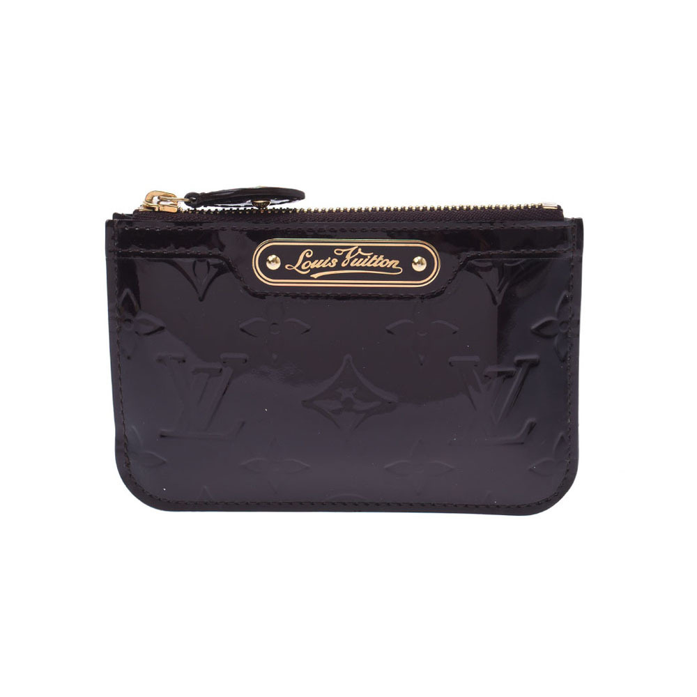 Louis Vuitton Vernis Pochette NM Wallet Purple